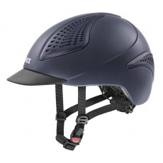 Uvex Exxential II Riding Helmet Blue Mat