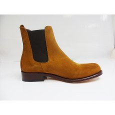 Spanish Jodhpur Boots suede: camel (leather sole)
