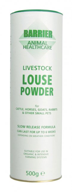 Barrier Barrier Livestock Louse Powder
