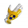 Ona Speed Polo Gloves in yellow
