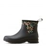 Ariat Kelmarsh Shortie Rubber Boot Black/Leopard Camo