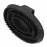 Black Rubber Curry Comb