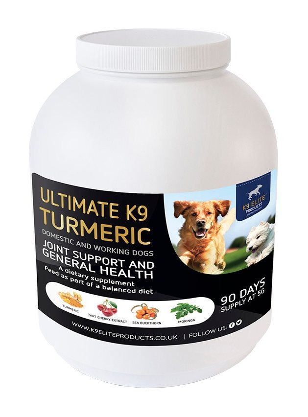 KM Elite Canine Turmeric Vitality Tally Ho Farm Ltd