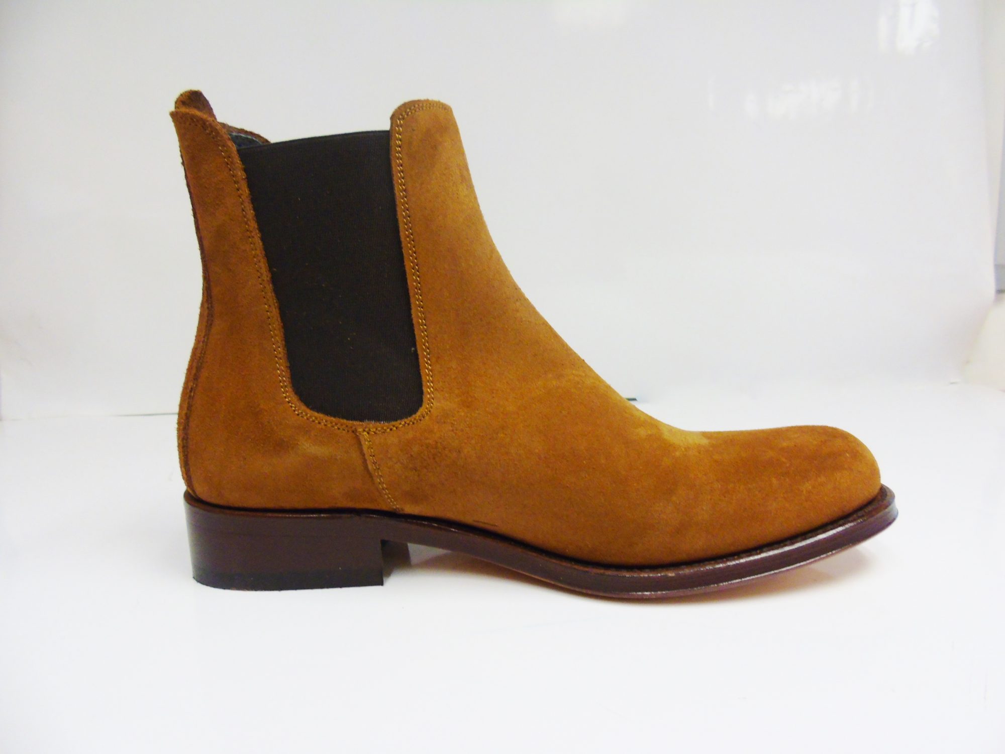 leather sole boots
