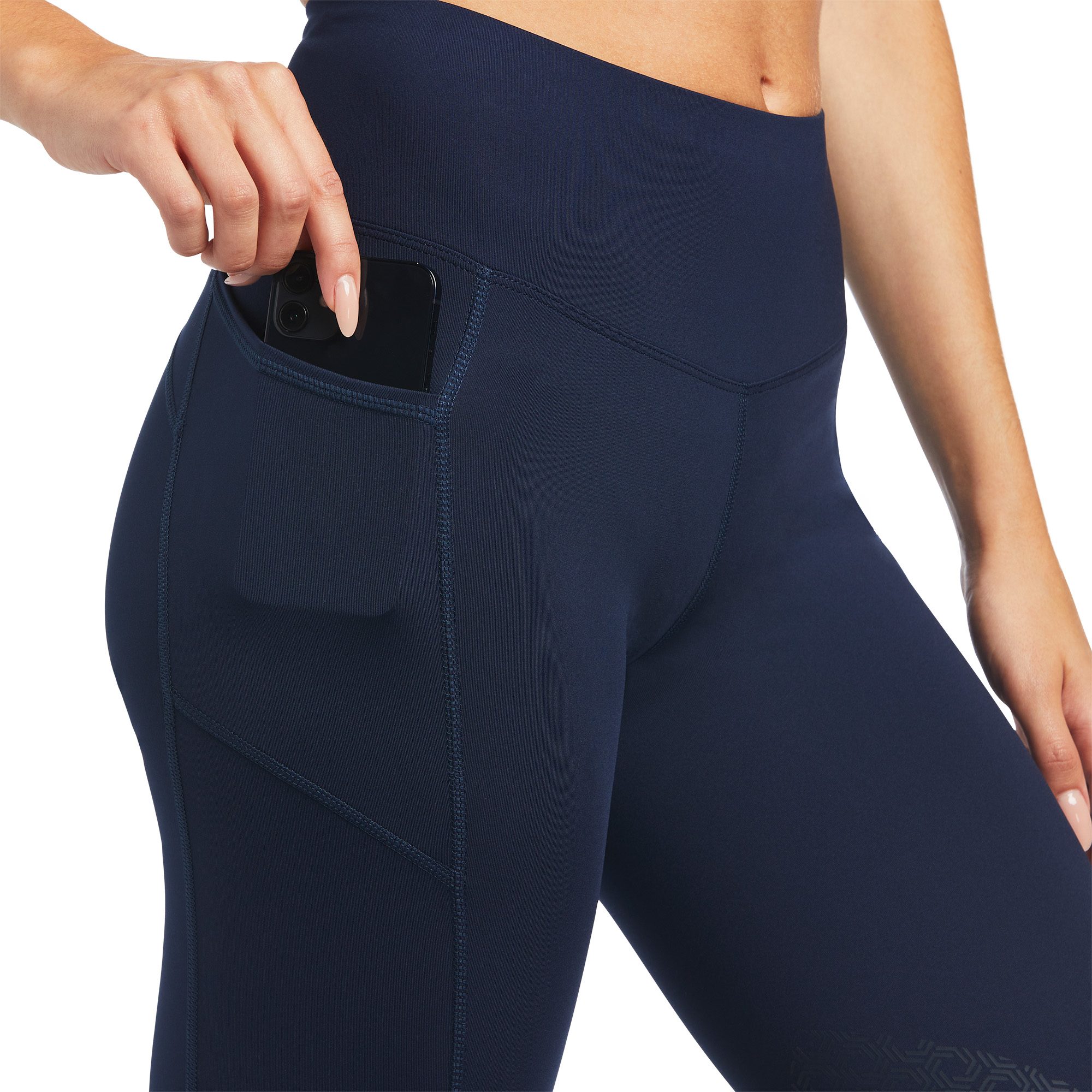 Ariat Collant EOS Lumina pour Femme, ébène, Taille XS
