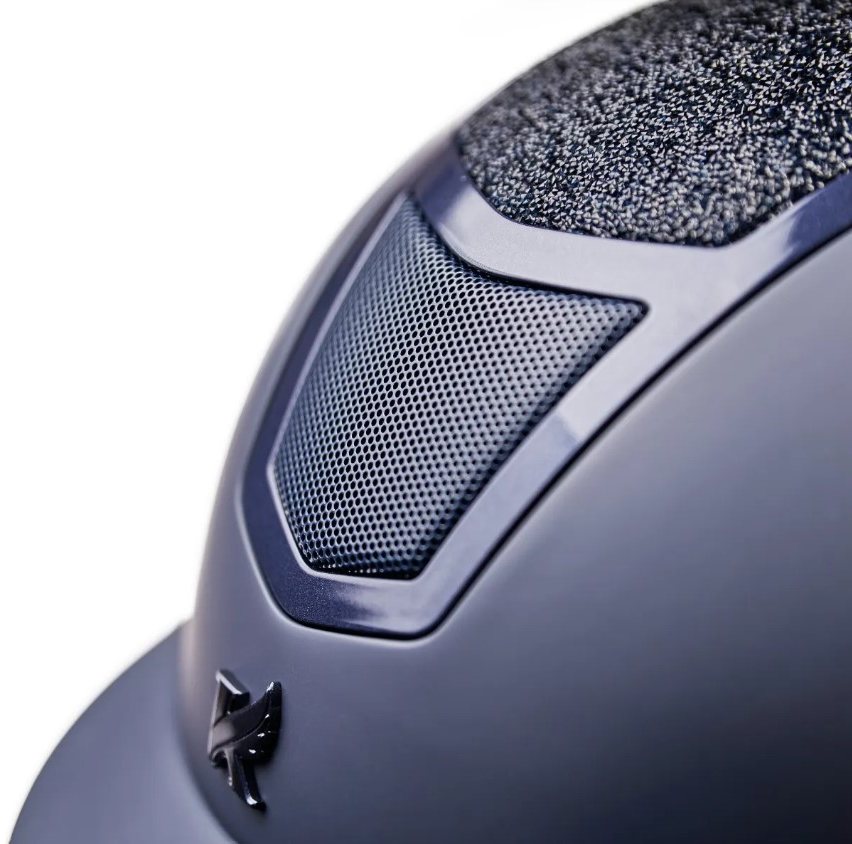 Karben Valentina Riding Hat Navy Riding Hats & Helmets Tally Ho