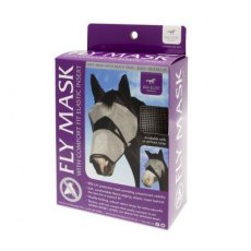 KM Elite Fly Mask Long Nose with Ears