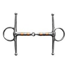 Lorina Copper Roller Full Cheek Jointed Snaffle