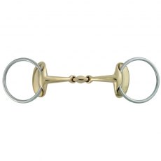 Stubben Golden Wings Snaffle Bit Double Broken