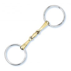 Stubben Loose Ring Snaffle Double Broken