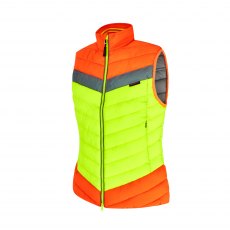 Equisafety Quilted Women's Multi Coloured Gilet