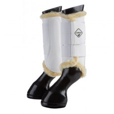 Le Mieux Fleece Lined Brushing Boots White