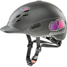 Uvex Onyxx Junior Riding Helmet Friends Anthracite