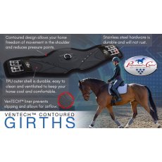 Professional's Choice VenTECH Contoured Dressage Girth