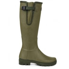 Le Chameau Women's Vierzon Vert Jersey Lined Boot