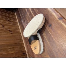 Goat hair body brush