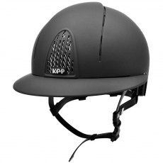 KEP Smart Black Polo Helmet Large