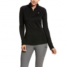 Ariat Women's Sunstopper 2.0 1/4 Zip Baselayer