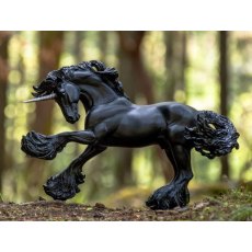 Breyer Obsidian Unicorn Stallion
