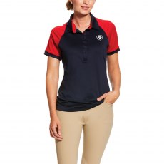 Ariat Women's Team 3.0 Polo Navy