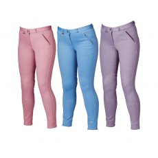 Dublin Kids Supa Fit Melange Jodhpurs