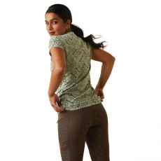 Ariat Women's Snaffle T-Shirt Basil Heather