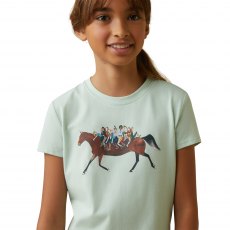 Ariat Youth Harmony T-Shirt Aqua Foam