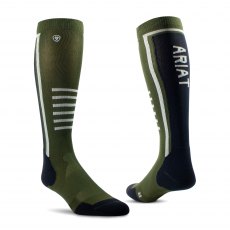 AriatTEK Slimline Performance Socks Beetle/Black