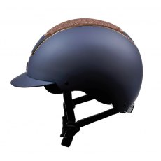 Karben Valentina Riding Hat Navy and Rose Gold