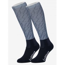 Le Mieux Footsie Socks Fleur Denim
