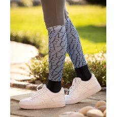 Le Mieux Footsie Socks Fleur Denim