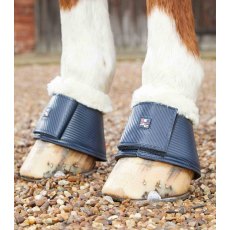 Premier Equine Carbon Tech Techno Wool Over Reach Boots Navy