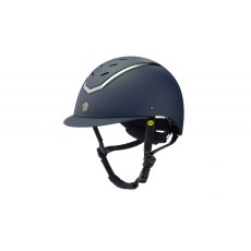EQX Kylo Riding Hat Navy Matte/Pewter with MIPS