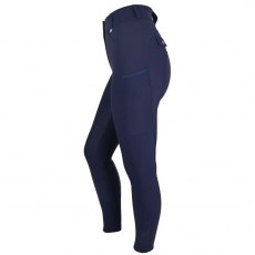 Woof Wear Hybrid Riding Tights Full Seat Navy