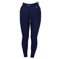 Woof Wear Hybrid Riding Tights Full Seat Navy