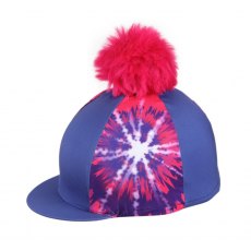 Aubrion Hyde Park Hat Cover Pink Tie Dye