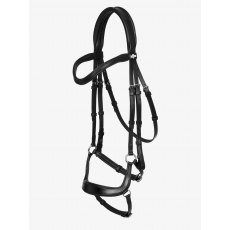 Le Mieux Arika Drop Bridle Black/Silver