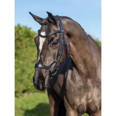 Le Mieux Arika Drop Bridle Black/Silver