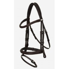 Le Mieux Arika Flash Bridle Brown/Silver