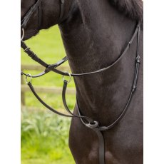 Le Mieux Arika Running Martingale Black/Silver