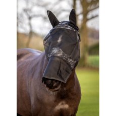 Le Mieux Visor-Tek Full Face Fly Mask Camo Brown