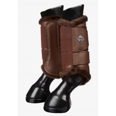 Le Mieux Fleece Lined Brushing Boots Brown