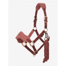 Le Mieux Vogue Headcollar & Leadrope Orchid