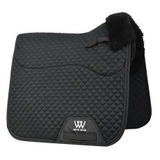 Woof Wear Dressage Sheepskin Pad Black