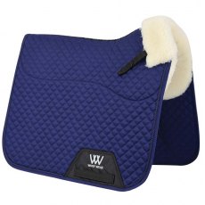 Woof Wear Dressage Sheepskin Pad Navy