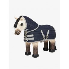 Mini Le Mieux Toy Pony Stable-Tek Rug Navy