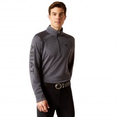 Ariat Men's Tek Team 1/2 Zip Sweatshirt Ebony