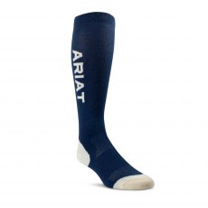 Ariat Unisex AriatTEK Performance Socks Navy/Summer Sand