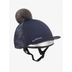 Le Mieux Reflective Pom Hat Silk Navy One Size