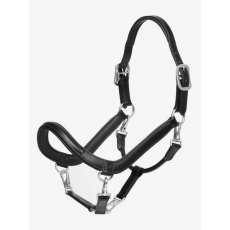 Le Mieux Leather Grooming Headcollar Black